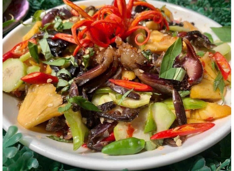 Ba Khía Sữa Trộn Tỏi Ớt