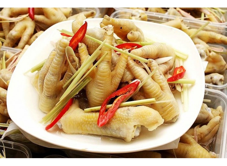 Chân gà có xương 