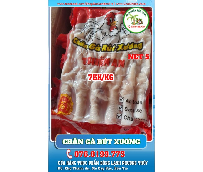 Chân gà rút xương NET 6