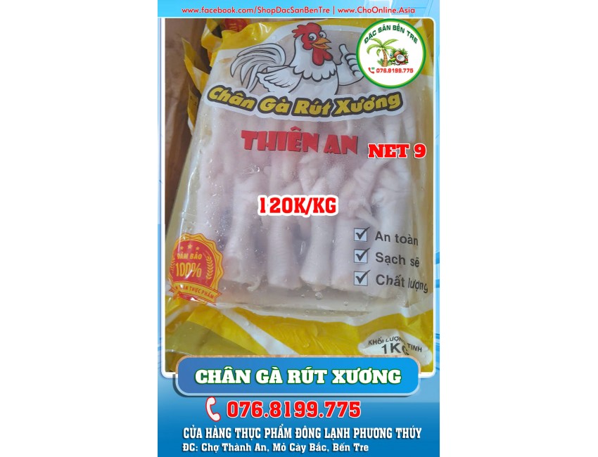 Chân gà rút xương NET 9